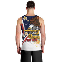 Personalized American Samoa Men Tank Top Amerika Samoa Bald Eagle