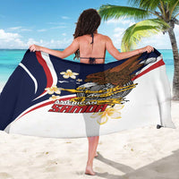 Personalized American Samoa Sarong Amerika Samoa Bald Eagle