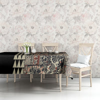 Hawaiian Quilt Tablecloth Hibiscus Kakau Vintage Style LT01 - Polynesian Pride