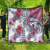 Hawaii Kakau Mix Paisley Pattern Quilt Polynesian Tropical Unique Style LT01 - Polynesian Pride