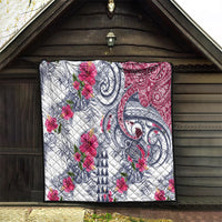 Hawaii Kakau Mix Paisley Pattern Quilt Polynesian Tropical Unique Style LT01 - Polynesian Pride