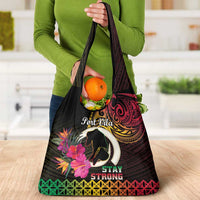 Vanuatu Port Vila Stay Strong Grocery Bag Long God Yumi Stanap