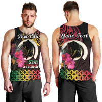Personalised Vanuatu Port Vila Stay Strong Men Tank Top Long God Yumi Stanap