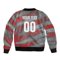 Custom Football 2026 New Caledonia Bomber Jacket Kagus Come On LT01 - Polynesian Pride
