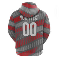 Custom Football 2026 New Caledonia Zip Hoodie Kagus Come On LT01 - Polynesian Pride