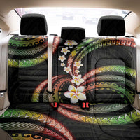 Hawaii Plumeria Reggae Back Car Seat Cover Polynesian Pattern