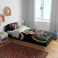 Hawaii Shaka Sign Bedding Set Fantastic Frangipani Reggae