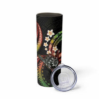 Hawaii Shaka Sign Skinny Tumbler Fantastic Frangipani Reggae