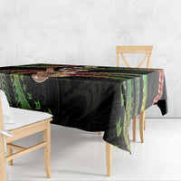Hawaiian Ukulele Tablecloth Jawaiian Fantastic Plumeria