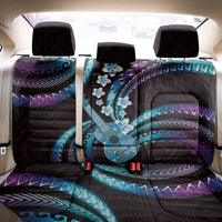Hawaiian Ukulele Back Car Seat Cover Amethyst Gradient Fantastic Plumeria