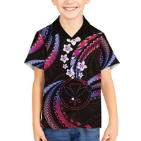 Hawaii Map Kanaka Maoli Family Matching Puletasi and Hawaiian Shirt Fantastic Frangipani Sweet Dream