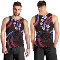 Hawaii Map Kanaka Maoli Men Tank Top Fantastic Frangipani Sweet Dream