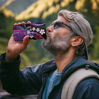 Hawaii King Kamehameha 4 in 1 Can Cooler Tumbler Fantastic Plumeria Sweet Vibes