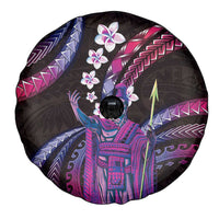 Hawaii King Kamehameha Spare Tire Cover Fantastic Plumeria Sweet Vibes