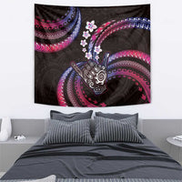 Hawaii Shaka Sign Tapestry Fantastic Frangipani Sweet Vibes