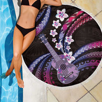 Hawaiian Ukulele Beach Blanket Sweet Dream Fantastic Plumeria
