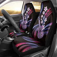 Hawaiian Ukulele Car Seat Cover Sweet Dream Fantastic Plumeria