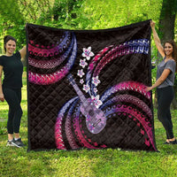 Hawaiian Ukulele Quilt Sweet Dream Fantastic Plumeria