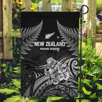 New Zealand 2024 Rugby Garden Flag Silver Fern Aotearoa Kiwi