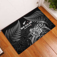 New Zealand 2024 Rugby Rubber Doormat Silver Fern Aotearoa Kiwi