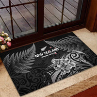 New Zealand 2024 Rugby Rubber Doormat Silver Fern Aotearoa Kiwi