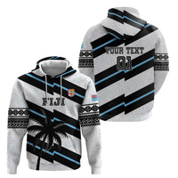 Custom Fiji 2024 Rugby Hoodie Fijian Tapa Pattern LT01 - Polynesian Pride