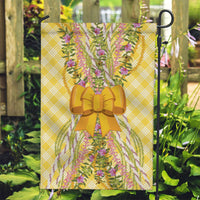 Hawaii Palaka Pikake Lokelani Plumeria Garden Flag Melemele Coquette Bow