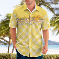 Hawaii Palaka Pikake Lokelani Plumeria Hawaiian Shirt Melemele Coquette Bow LT01 - Polynesian Pride