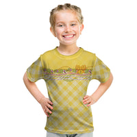 Hawaii Palaka Pikake Lokelani Plumeria Kid T Shirt Melemele Coquette Bow