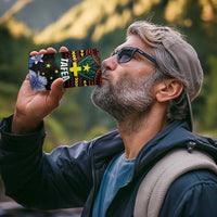 Personalised Vanuatu Tafea Province 4 in 1 Can Cooler Tumbler Unique Tropical Tribal Pattern