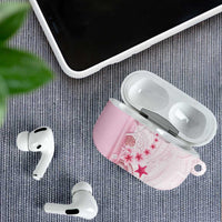 Pink Plumeria Sea Shell AirPods Case Starfish Polynesian Pattern - Polynesian Pride