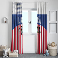 Liberia 1847 Window Curtain Happy Independence Day