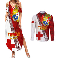 tonga-rugby-couples-matching-summer-maxi-dress-and-long-sleeve-button-shirts-tongan-go-2023-world-cup
