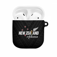 Football New Zealand AirPods Case Aotearoa United Black Version - Polynesian Pride