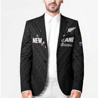 Custom Football New Zealand Blazer Aotearoa United Black Version - Polynesian Pride