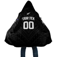 Custom Football New Zealand Cloak Aotearoa United Black Version - Polynesian Pride