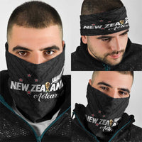 Football New Zealand Neck Gaiter Aotearoa United Black Version - Polynesian Pride