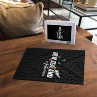 Football New Zealand Puzzle Aotearoa United Black Version - Polynesian Pride