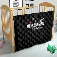 Football New Zealand Quilt Aotearoa United Black Version - Polynesian Pride
