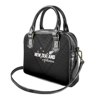 Football New Zealand Shoulder Handbag Aotearoa United Black Version - Polynesian Pride