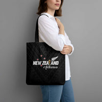 Football New Zealand Tote Bag Aotearoa United Black Version - Polynesian Pride