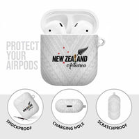 Football New Zealand AirPods Case Aotearoa United White Version - Polynesian Pride