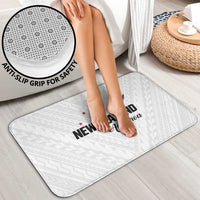 Football New Zealand Bathroom Set Aotearoa United White Version - Polynesian Pride