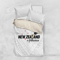 Football New Zealand Bedding Set Aotearoa United White Version - Polynesian Pride