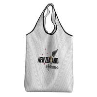 Football New Zealand Grocery Bag Aotearoa United White Version - Polynesian Pride