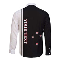 Personalised New Zealand 2025 Archery Basic Long Sleeve Button Shirt Archery NZ LT01 - Polynesian Pride