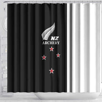 New Zealand 2025 Archery Basic Shower Curtain Archery NZ LT01 - Polynesian Pride