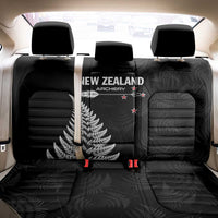 New Zealand 2025 Archery Back Car Seat Cover Aotearoa Silver Arrows Black LT01 - Polynesian Pride