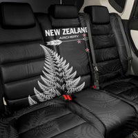 New Zealand 2025 Archery Back Car Seat Cover Aotearoa Silver Arrows Black LT01 - Polynesian Pride