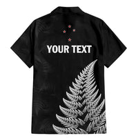 Personalised New Zealand 2025 Archery Family Matching Mermaid Dress and Hawaiian Shirt Aotearoa Silver Arrows Black